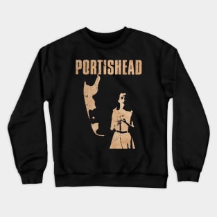 vintage retro portishead Crewneck Sweatshirt